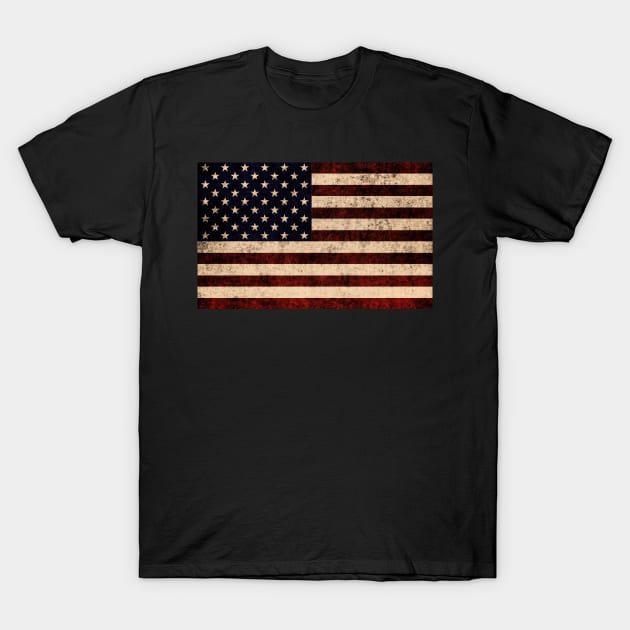 Old Glory T-Shirt by happyantsstudio